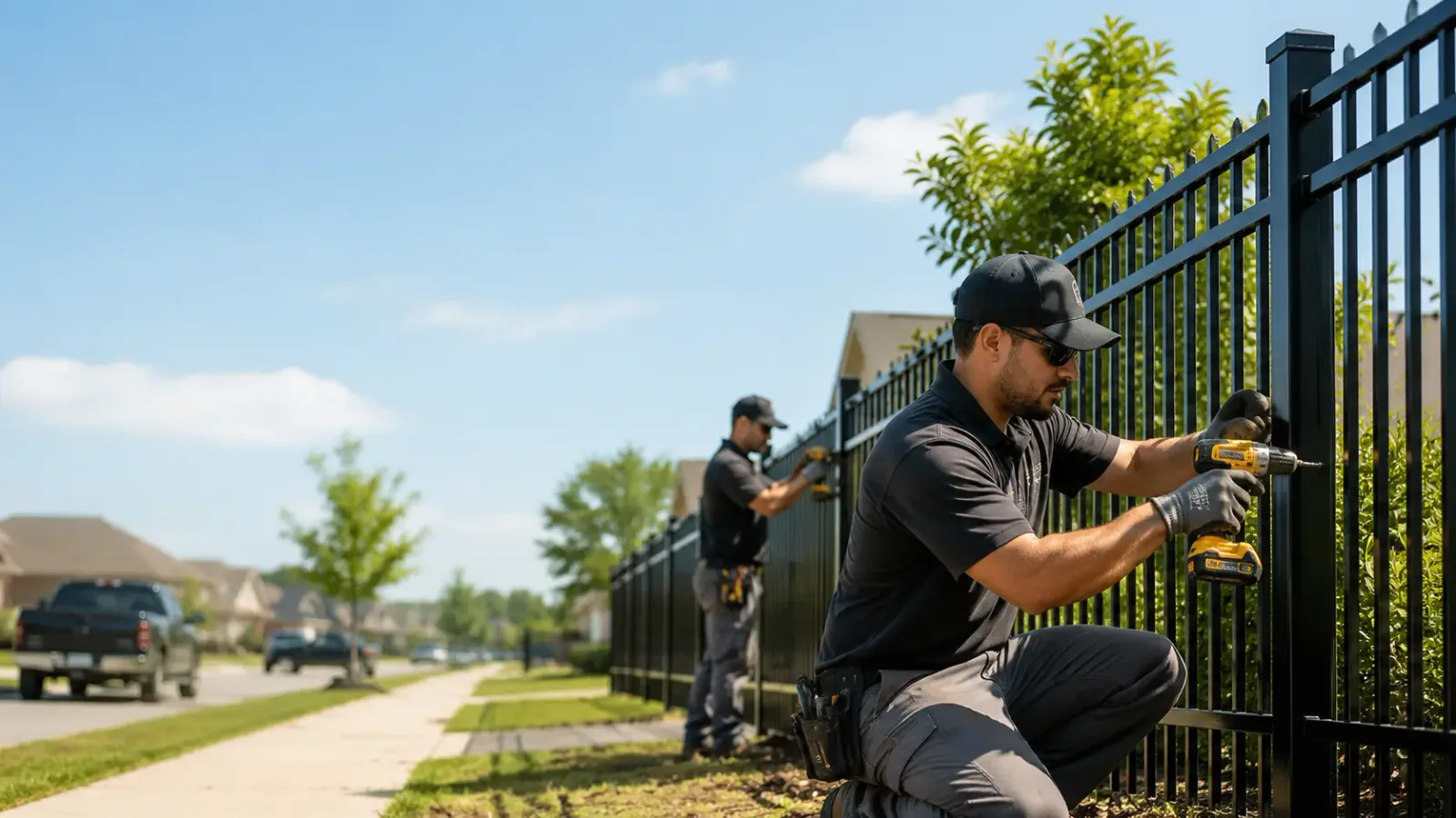 Metal Fence Installation in Felda, FL